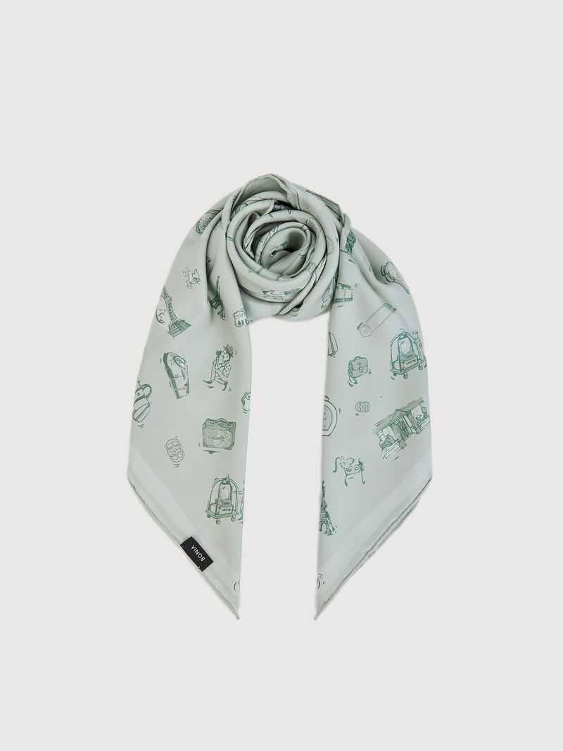 50th Anniversary Memory Lane Scarf - BONIA