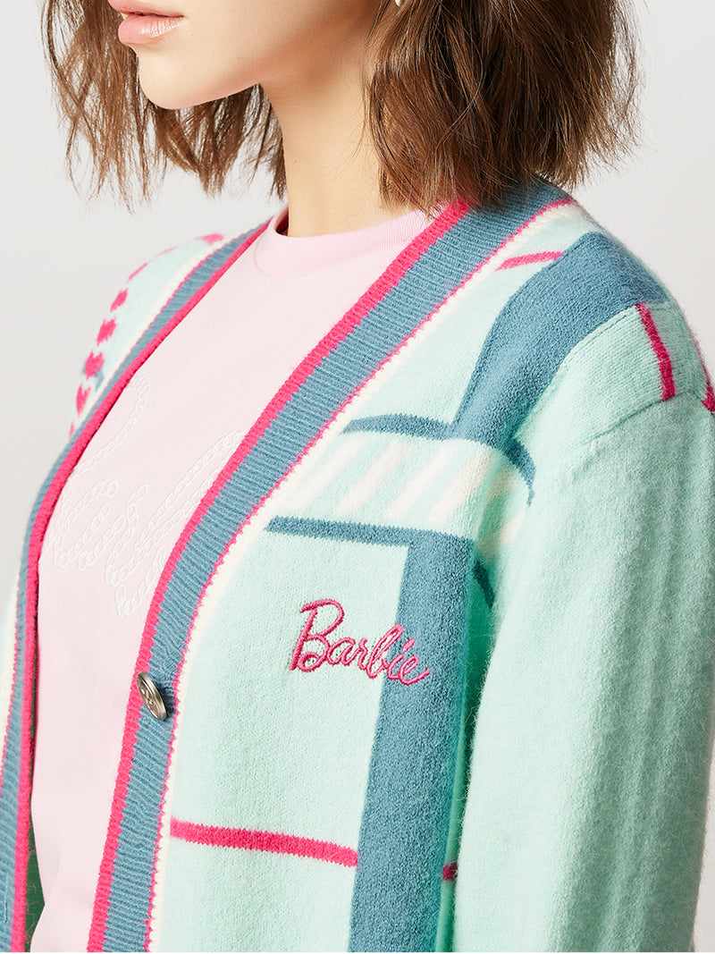 Barbie™ x Bonia Buttoned Cardigan