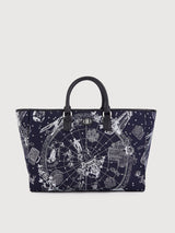 Monde Large Tote Bag