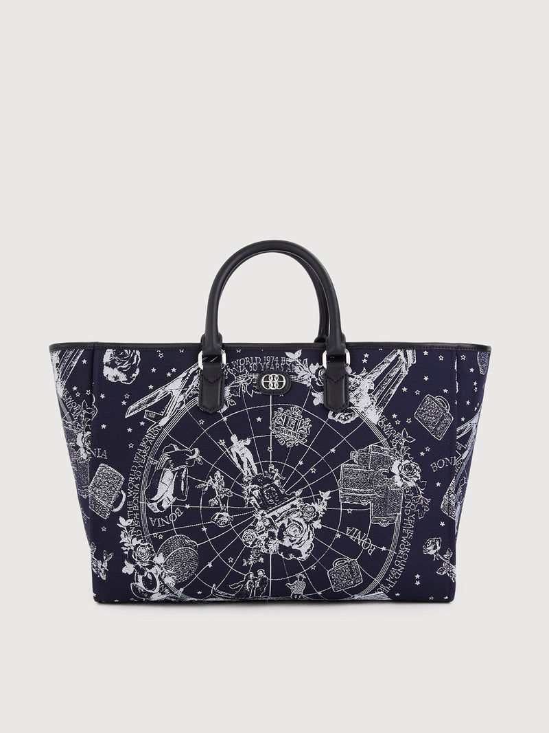 Monde Large Tote Bag