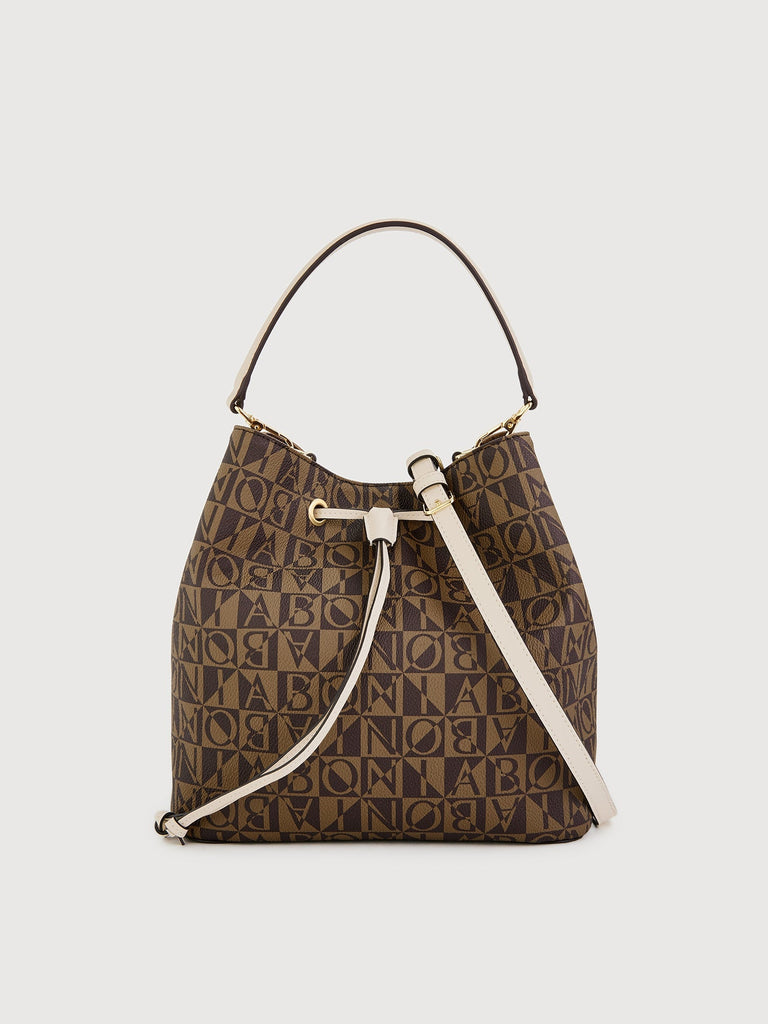 Adriana Monogram Bucket Bag - BONIA