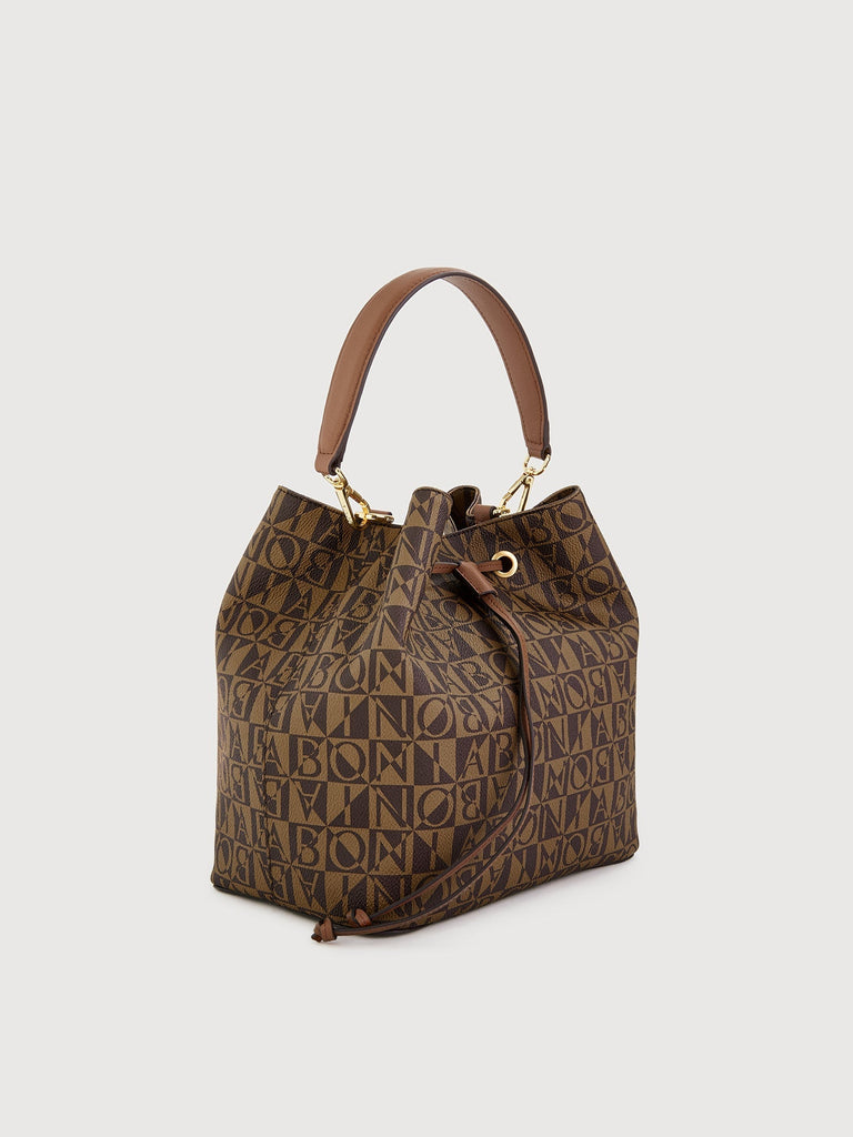 Adriana Monogram Bucket Bag - BONIA