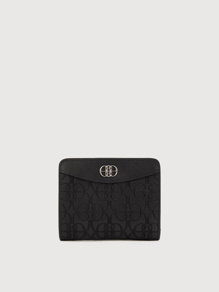 Alessia Monogram Bifold Short Wallet - BONIA