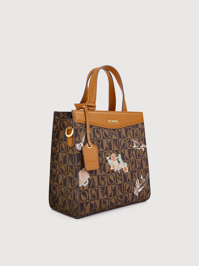 Alida Monogram Tote Bag - BONIA