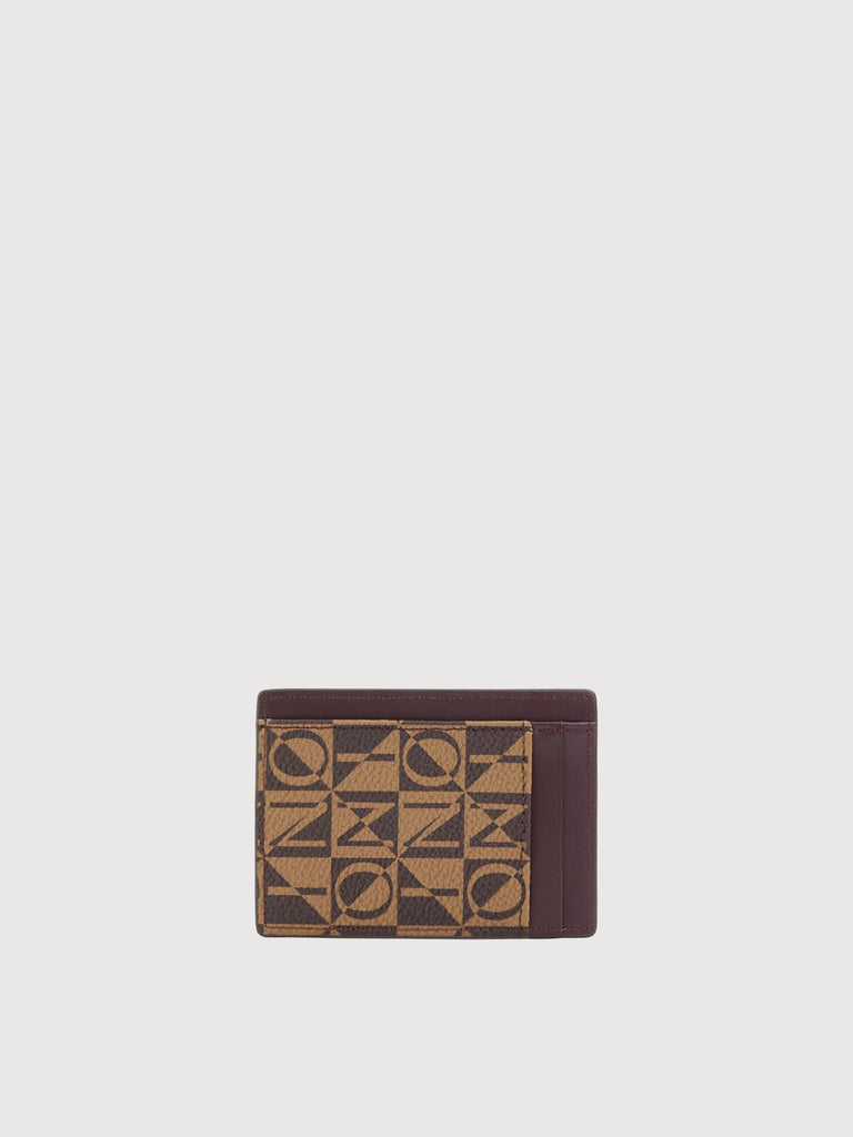 Aurelia Monogram Bifold Wallet with Card Holder - BONIA