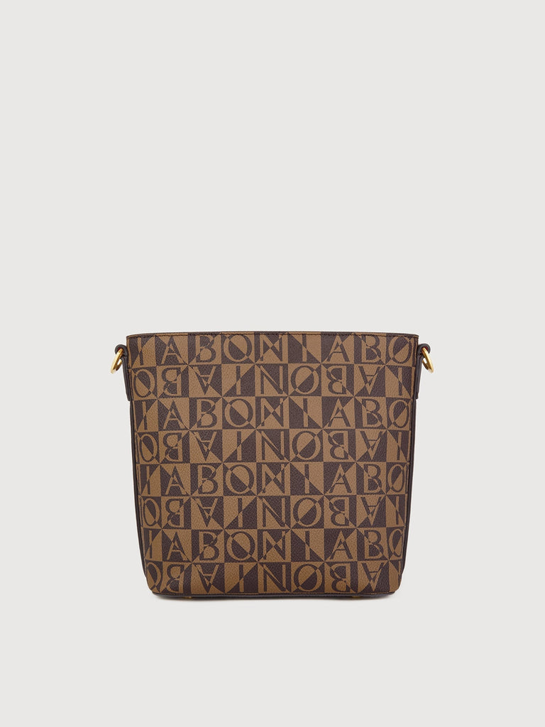 Aurelia Monogram Satchel Bag - BONIA