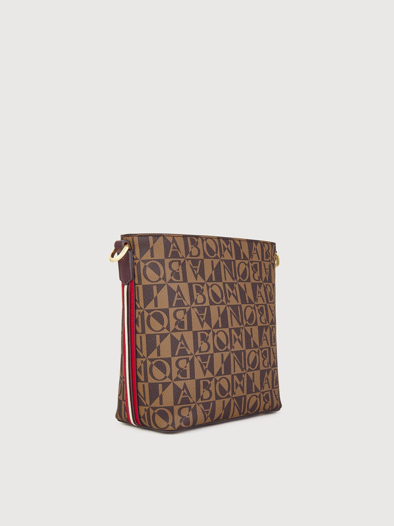 Aurelia Monogram Satchel Bag - BONIA