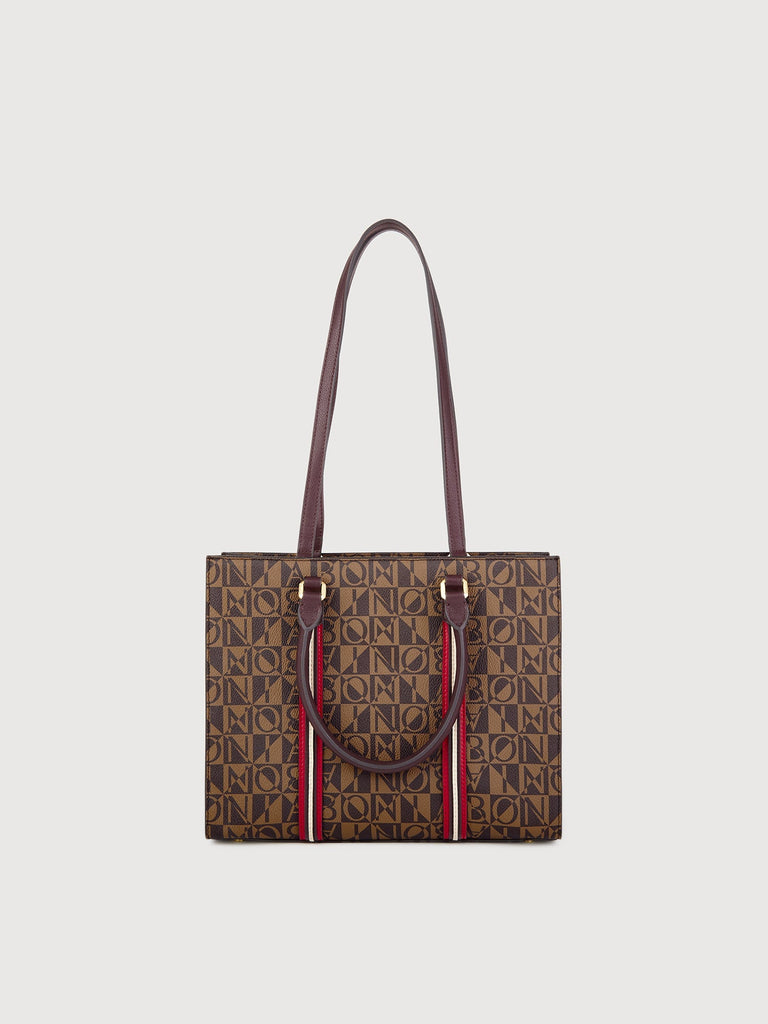 Aurelia Monogram Tote Bag - BONIA
