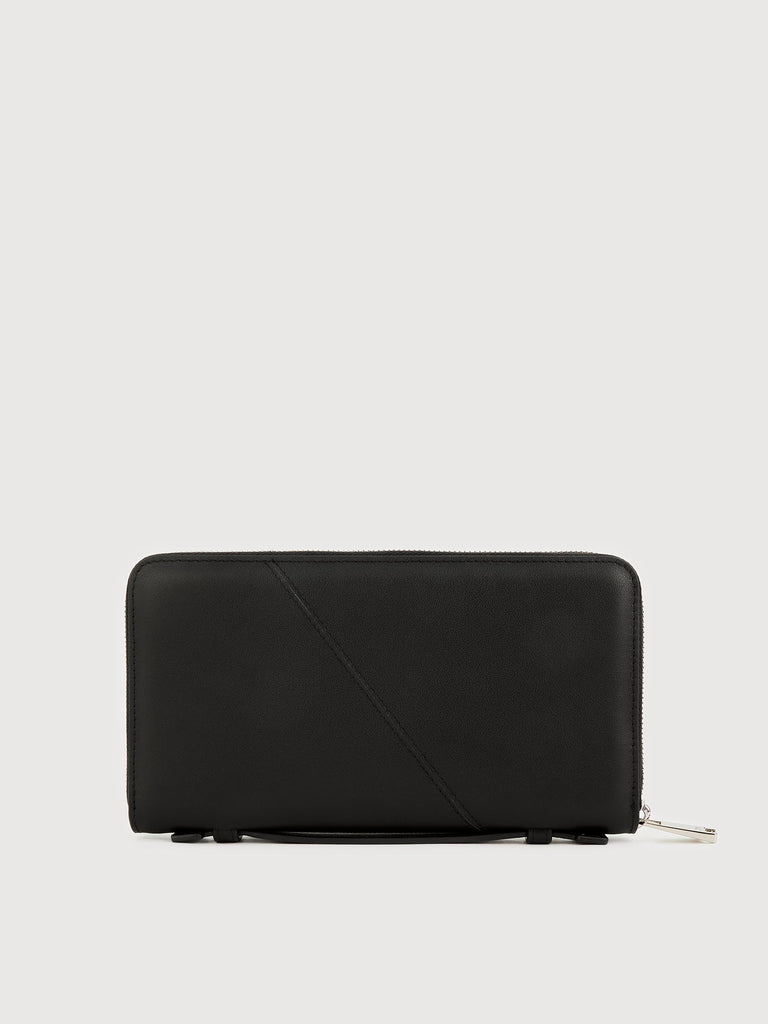 Basquet Zipper Long Wallet with Handle - BONIA