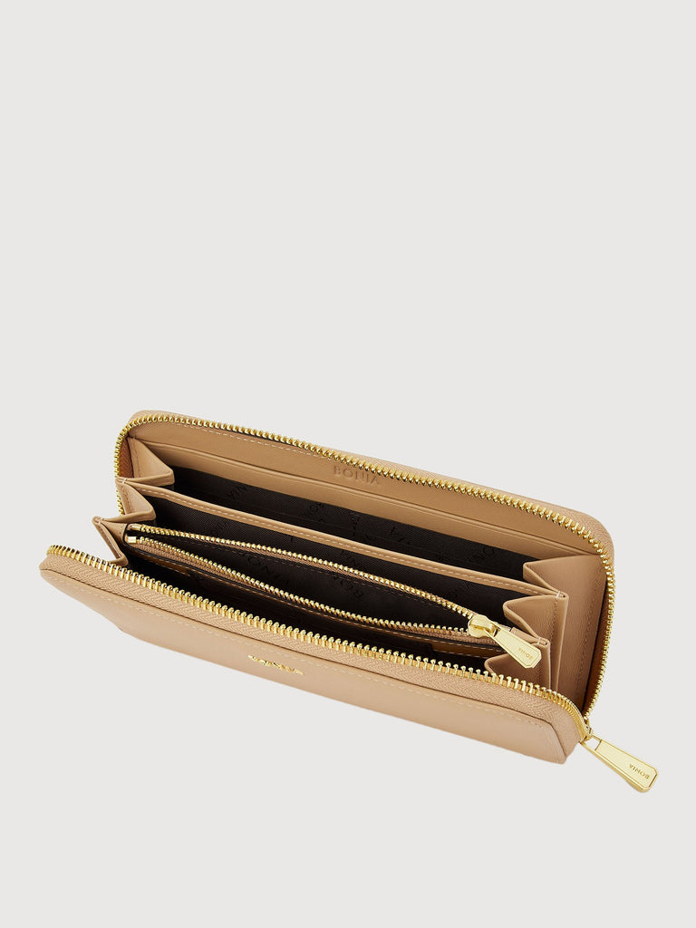 Belle Zipper Long Wallet - BONIA