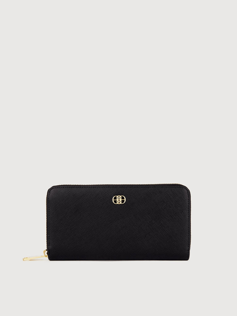 Blanche Zipper Long Wallet - BONIA