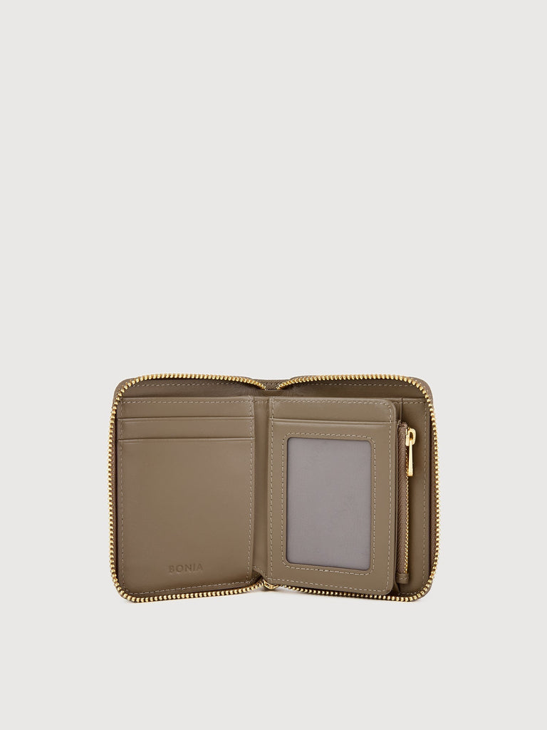 Blanche Zipper Short Wallet - BONIA