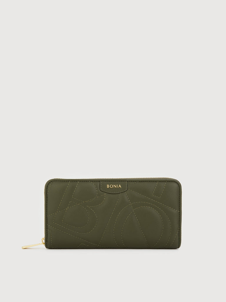 Camilla Zipper Long Wallet - BONIA