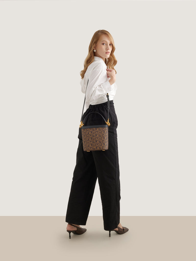 Ciccio Monogram Mini Sling Bag - BONIA