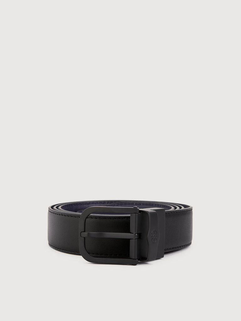 Colt Reversible Leather Belt with Gunmetal Buckle - BONIA