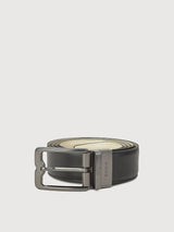 Colt Reversible Leather Belt with Gunmetal Buckle - BONIA