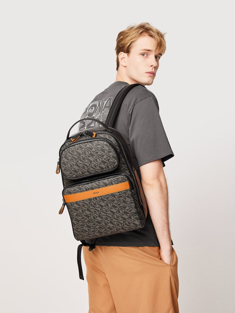 Dario Monogram Backpack - BONIA