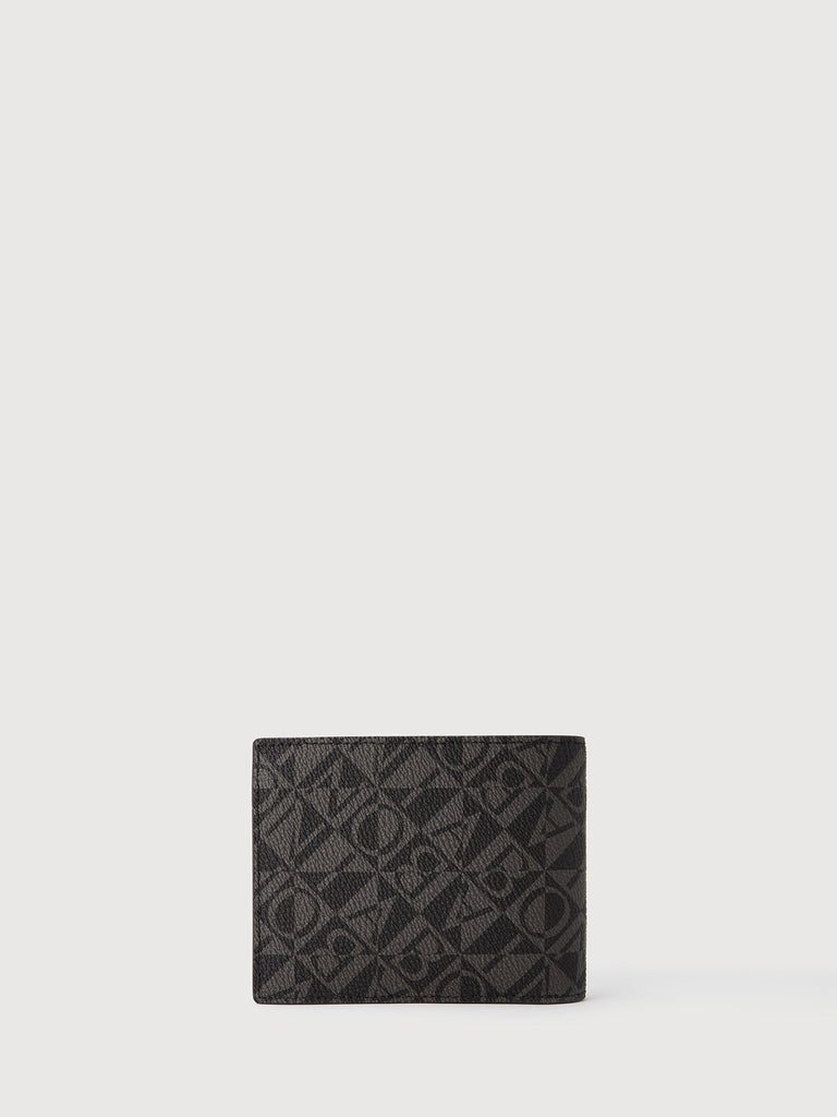 Dario Monogram Flap-up Cards Wallet - BONIA