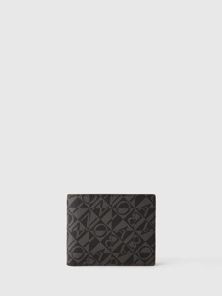 Dario Monogram Flap-up Cards Wallet - BONIA