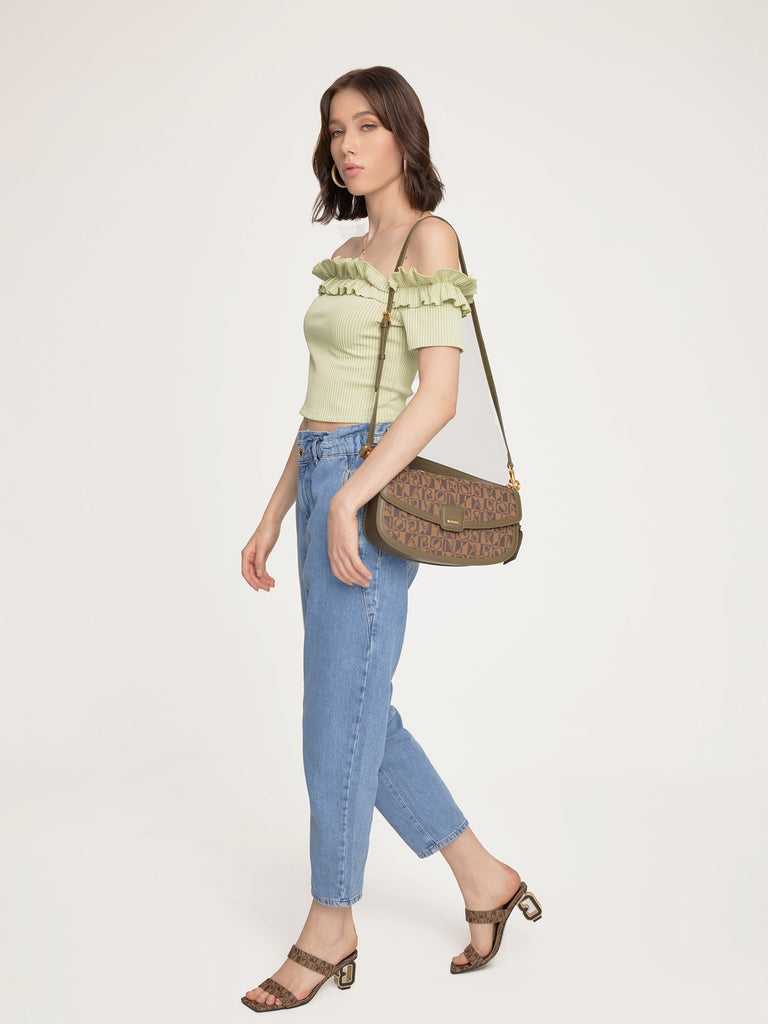 Irma Monogram Shoulder Bag - BONIA