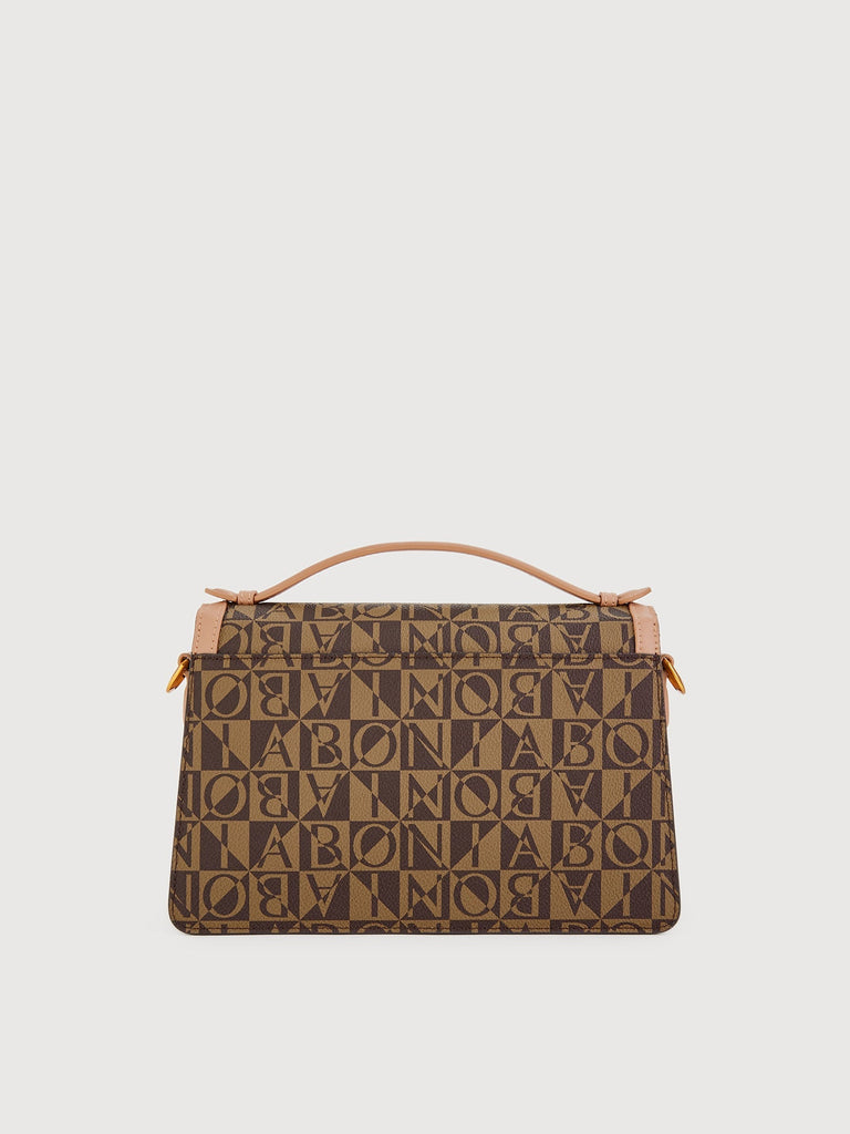 Irma Monogram Top Flap Crossbody Bag - BONIA