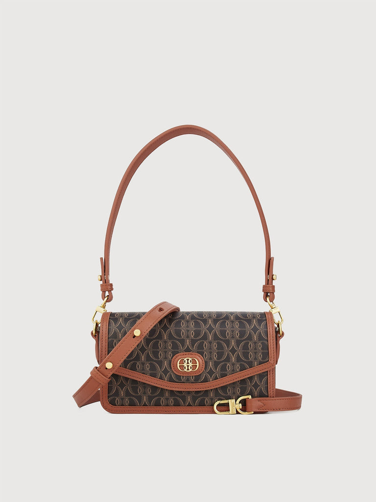 La Luna Monogram Crossbody Bag - BONIA