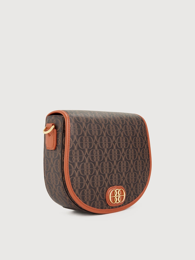 La Luna Monogram Crossbody Bag - BONIA