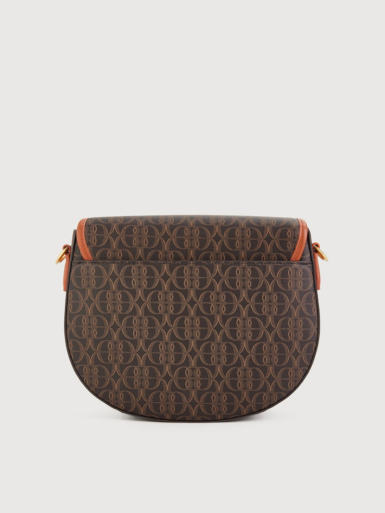 La Luna Monogram Crossbody Bag - BONIA