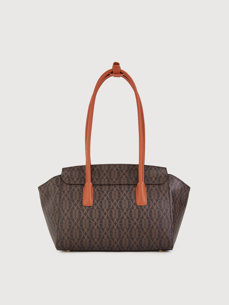 La Luna Monogram Large Handle Bag - BONIA