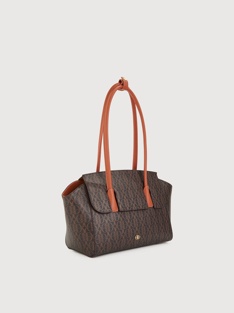 La Luna Monogram Large Handle Bag - BONIA