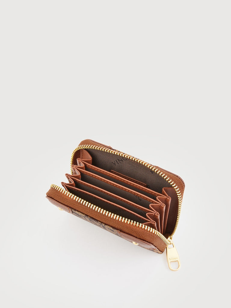 Lita Monogram Card Holder - BONIA