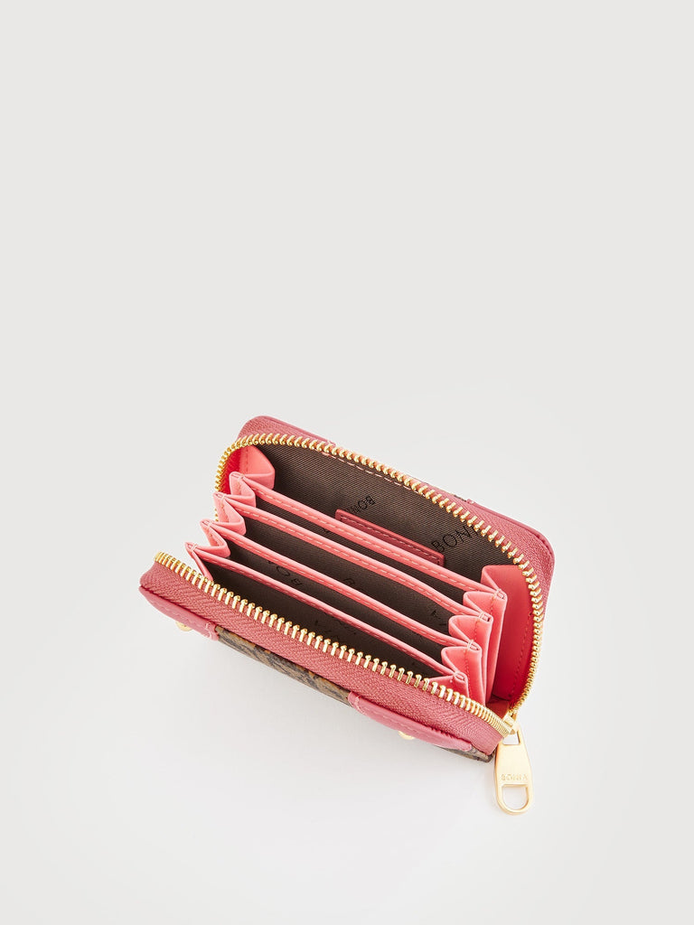 Lita Monogram Card Holder - BONIA