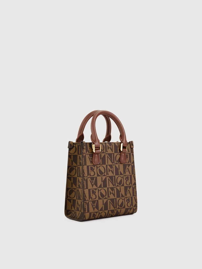 Lita Monogram Mini Satchel Bag - BONIA