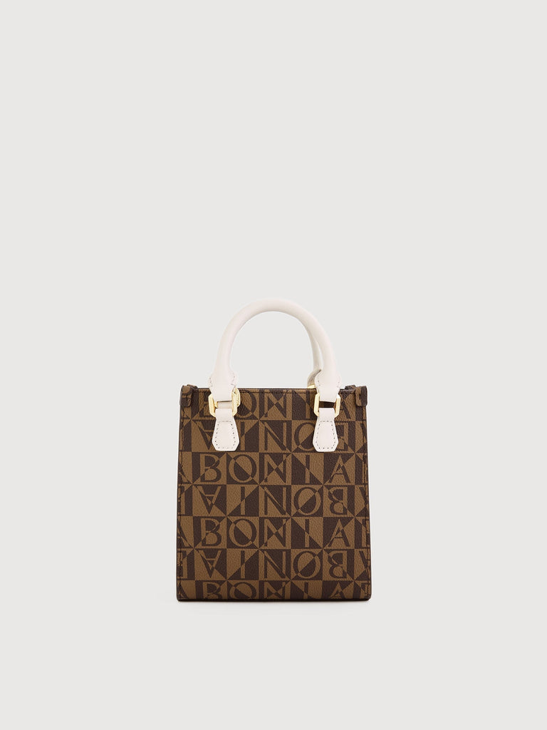 Lita Monogram Mini Satchel Bag - BONIA