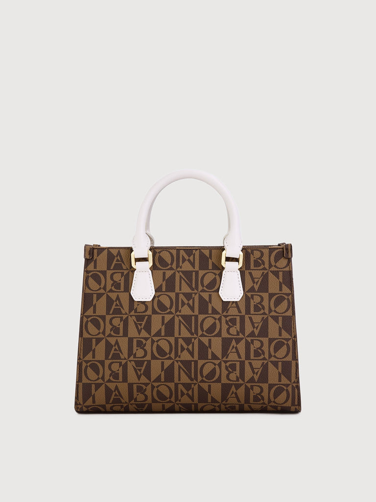 Lita Monogram Small Satchel Bag - BONIA