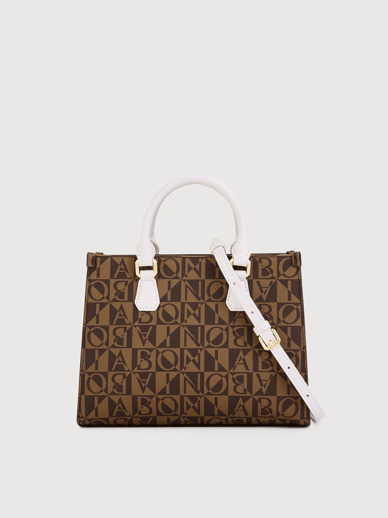 Lita Monogram Small Satchel Bag - BONIA