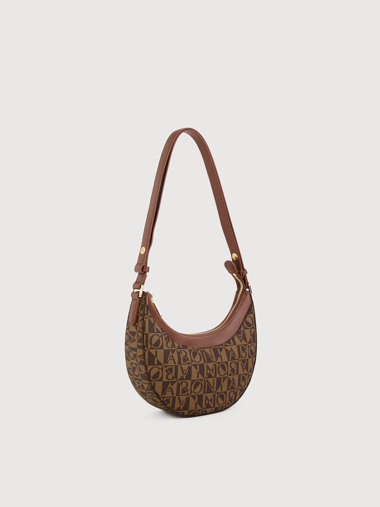 Lita Monogram Small Shoulder Bag - BONIA