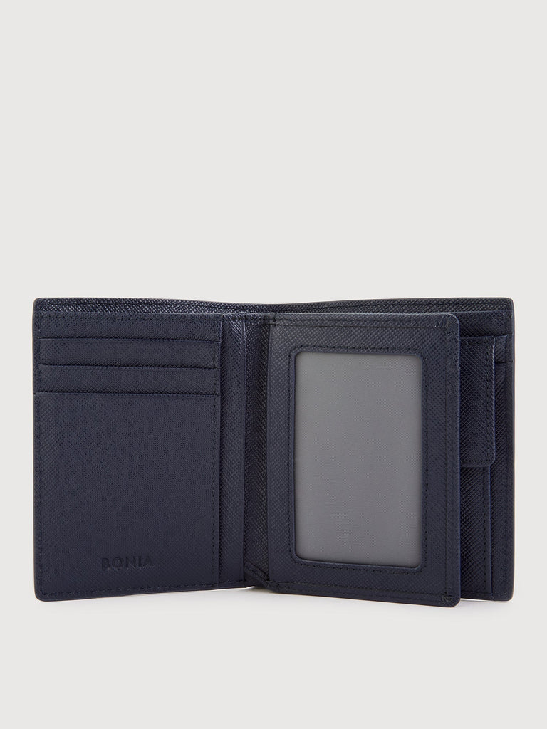 Luigi Vertical Wallet with Coin Compartment - BONIA