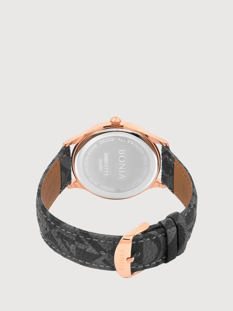 Manfredo Leather Men's Watch - BONIA