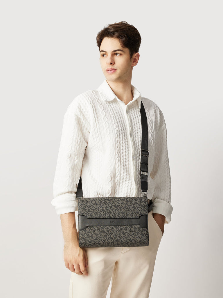 Mano Monogram Messenger Bag - BONIA