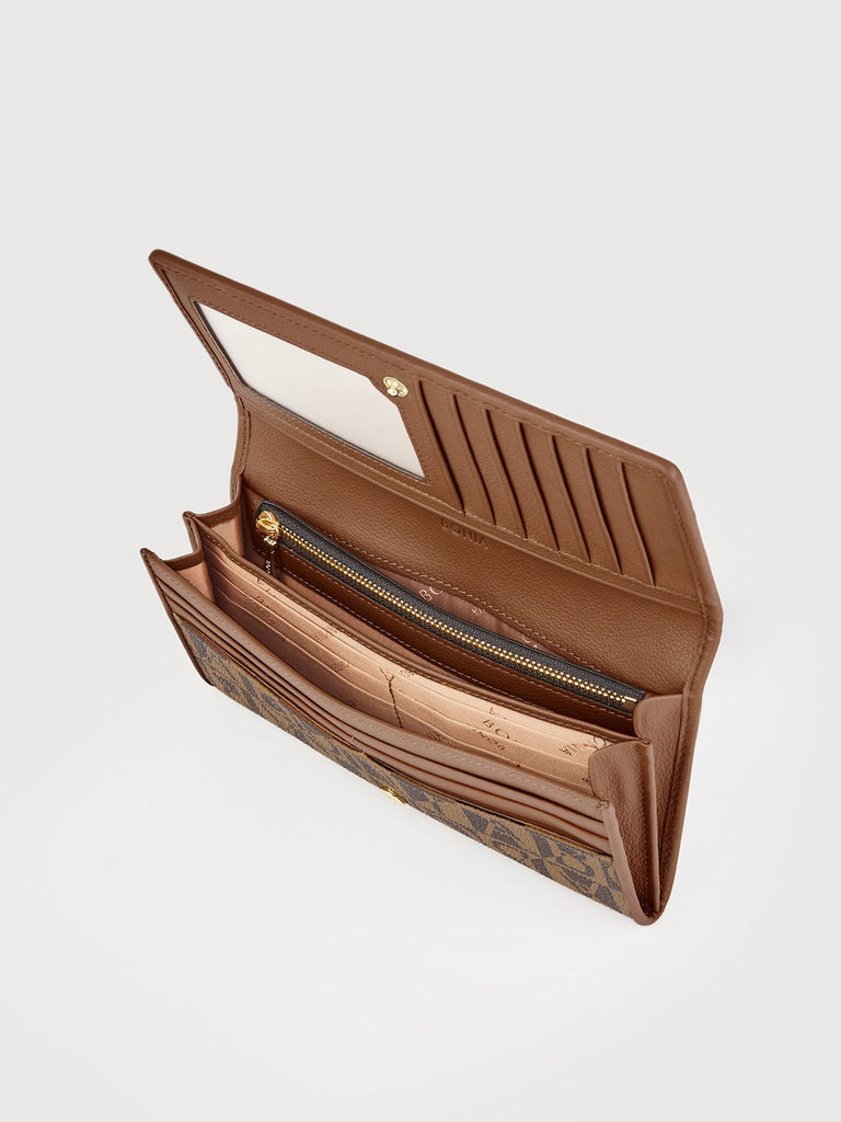 Milagros Monogram Bifold Long Wallet - BONIA