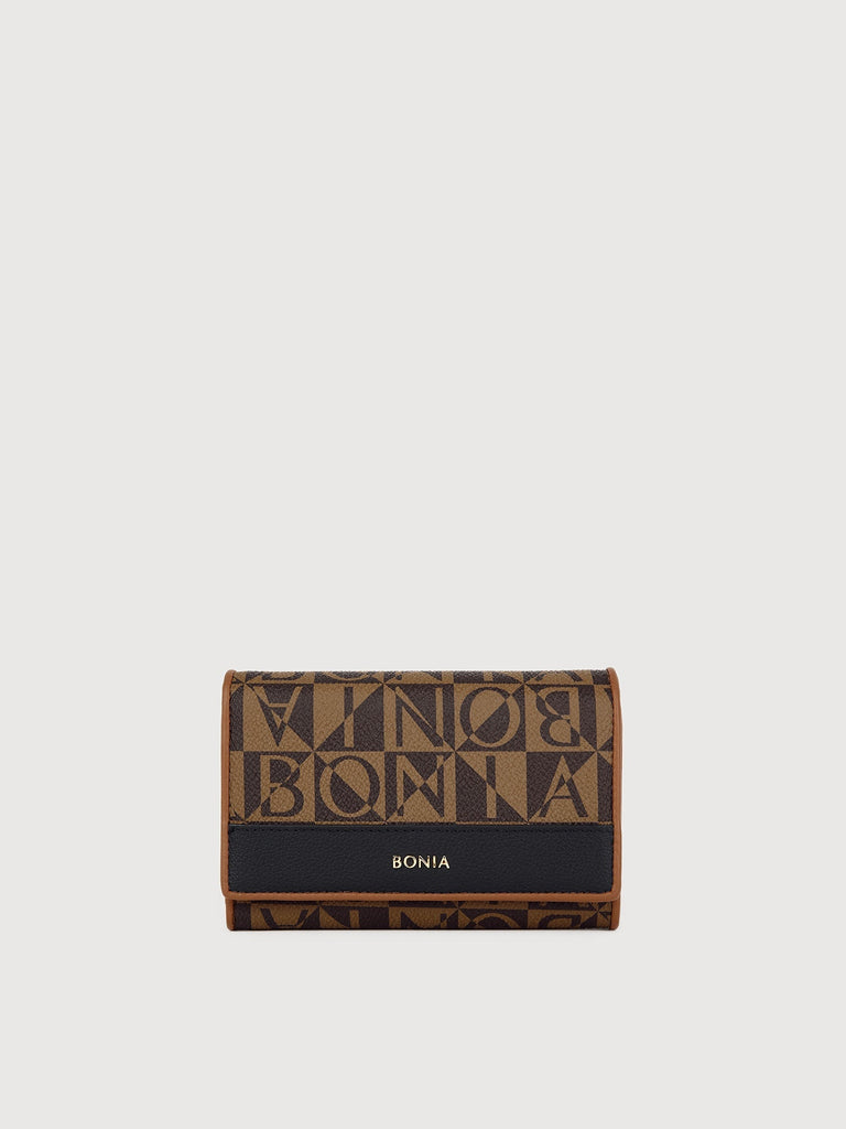 Milagros Monogram Trifold Short Wallet - BONIA