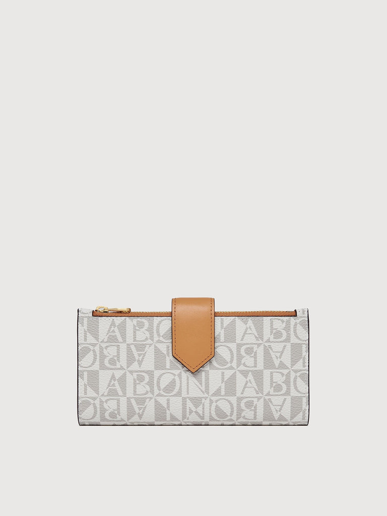 Monogram Bifold Long Wallet - BONIA