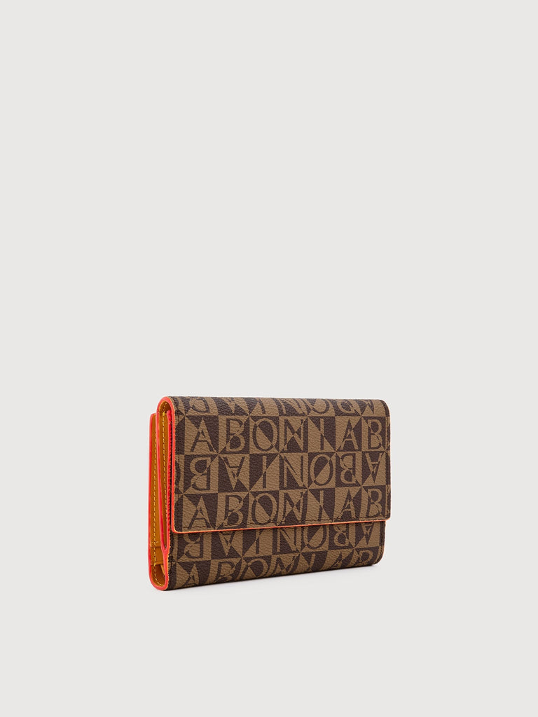 Monogram Bifold Short Wallet - BONIA