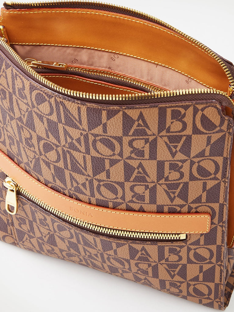 Monogram Crossbody Bag - BONIA