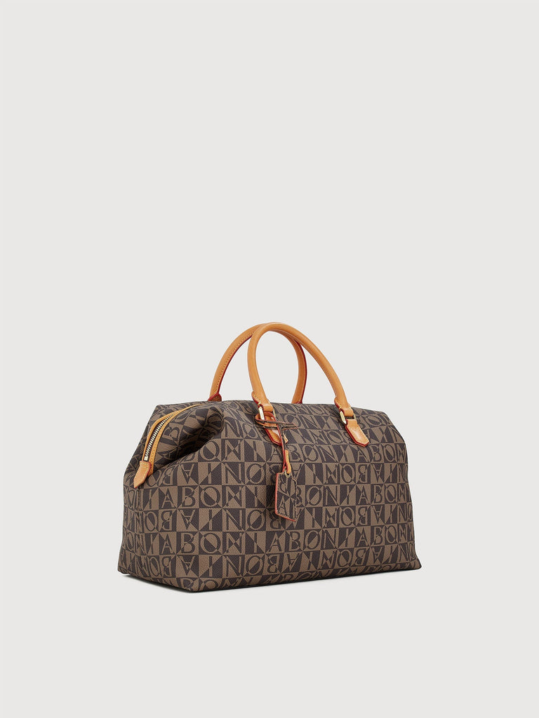 Monogram Large Satchel Bag - BONIA