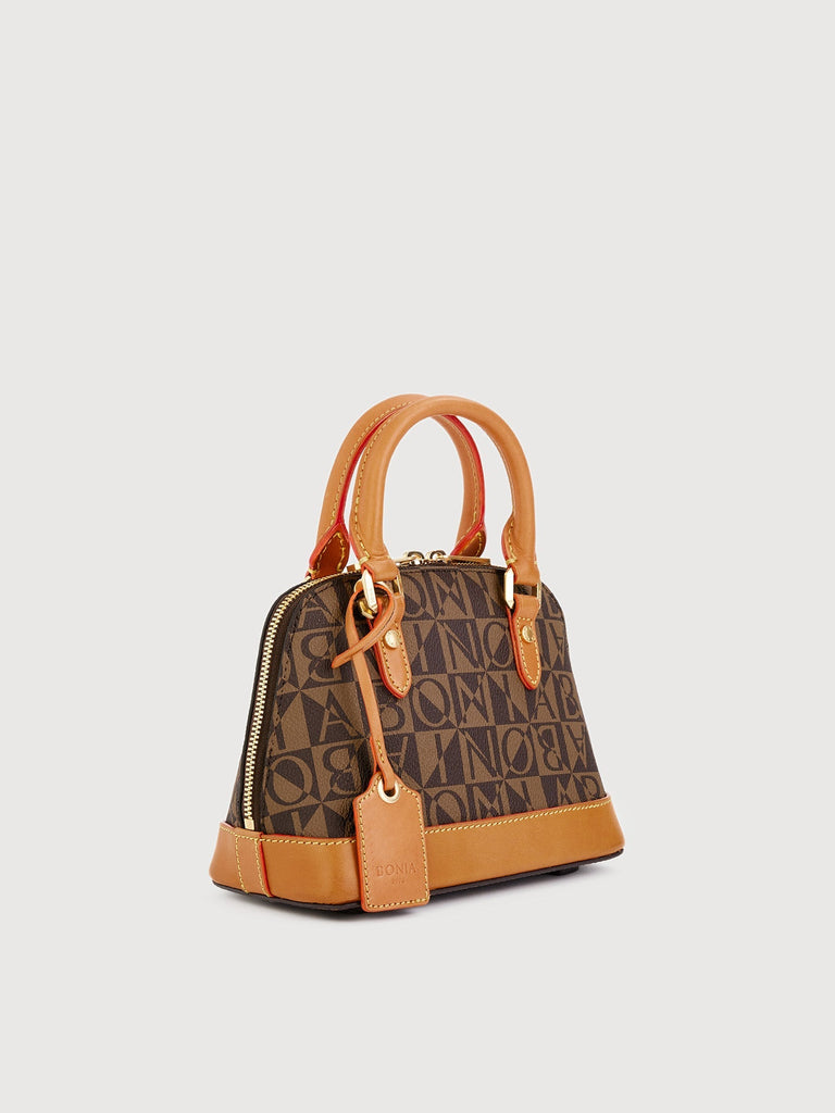 Monogram Mini Satchel Bag - BONIA