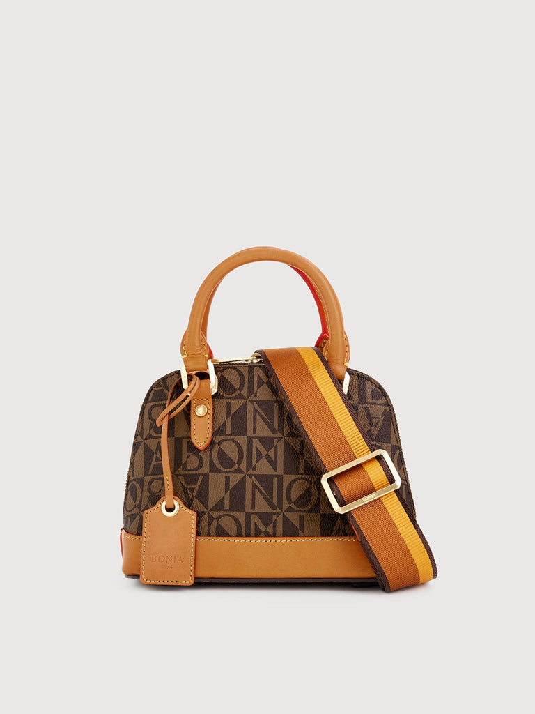 Monogram Mini Satchel Bag - BONIA