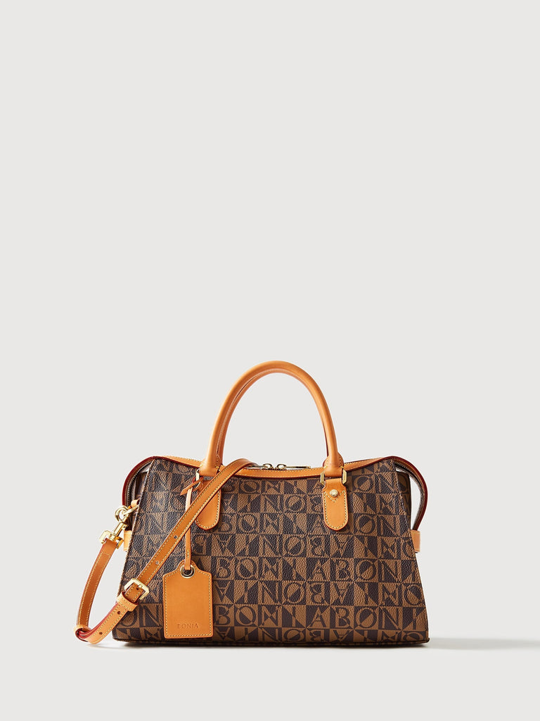 Monogram Satchel - BONIA