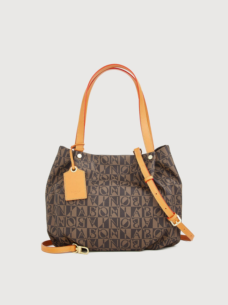 Monogram Satchel Bag - BONIA